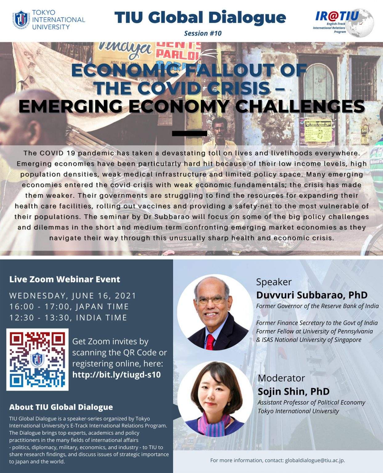 TIU Global Dialogue 10: Economic Fallout of the Covid Crisis – TIU Etrack