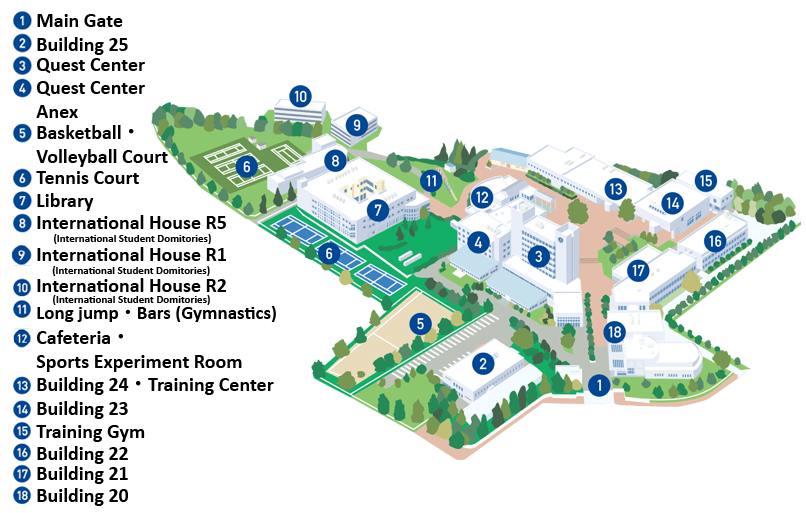 第二キャンパス 地図 英語 素材-01 (1)