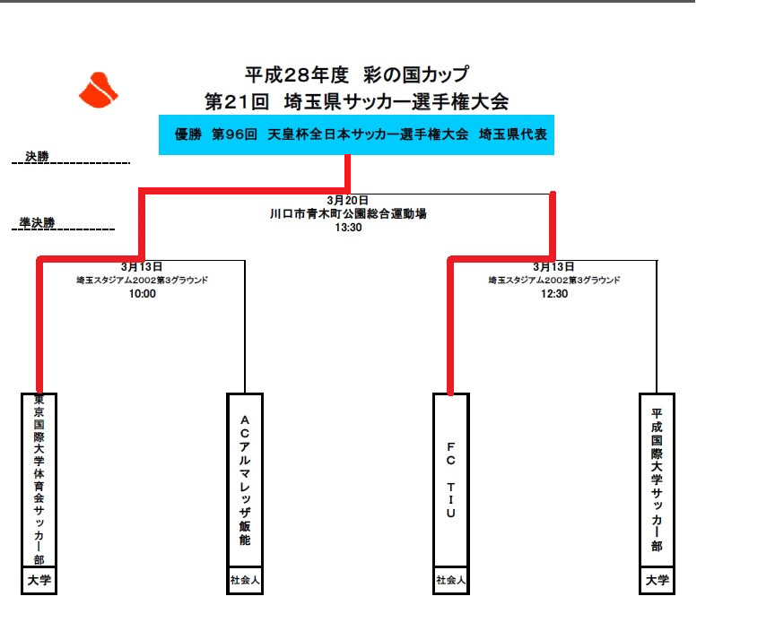 東京国際大学 サッカー部スケジュール