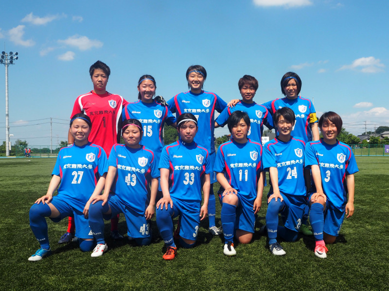 女子サッカー 関東女子サッカーリーグ１部 前期 第6節 神奈川大学戦 ニュース 女子サッカー部 東京国際大学