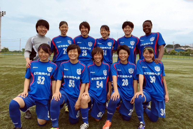 女子サッカー 第25回埼玉県女子リーグ 第４戦 入間向陽高校戦 ニュース 女子サッカー部 東京国際大学