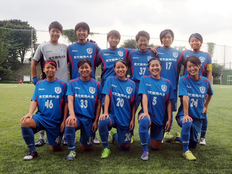 女子サッカー 関東大学女子サッカーリーグ１部 第４節 早稲田大学戦 ニュース 女子サッカー部 東京国際大学