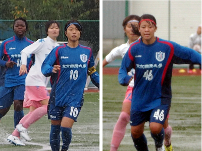 女子サッカー 関東大学女子サッカーリーグ１部 第7節 帝京平成大学戦 ニュース 女子サッカー部 東京国際大学