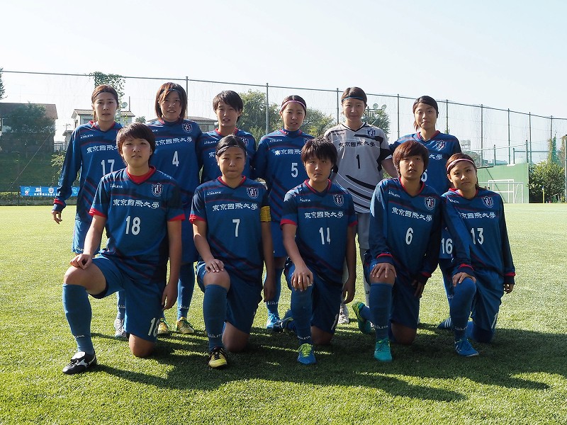 女子サッカー 関東大学女子サッカーリーグ 第８節 Vs 早稲田大学 ニュース 女子サッカー部 東京国際大学