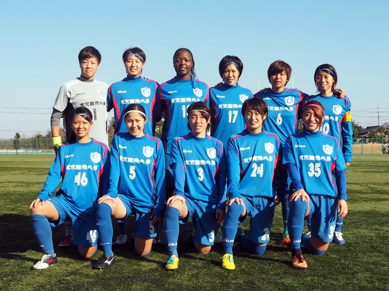 女子サッカー 関東女子サッカーリーグ１部 後期 第7節 関東学園大学戦 ニュース 女子サッカー部 東京国際大学