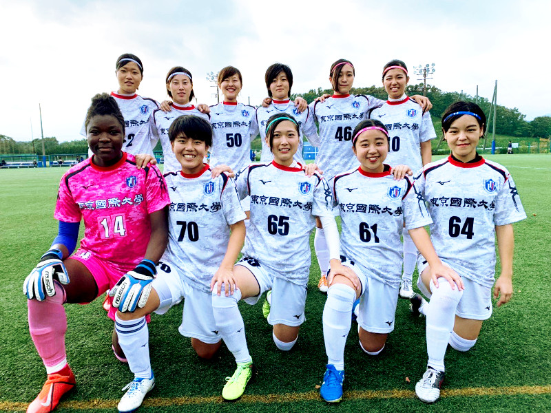 女子サッカー 関東大学女子リーグ ブロッサムリーグ 神奈川大学戦 ニュース 女子サッカー部 東京国際大学