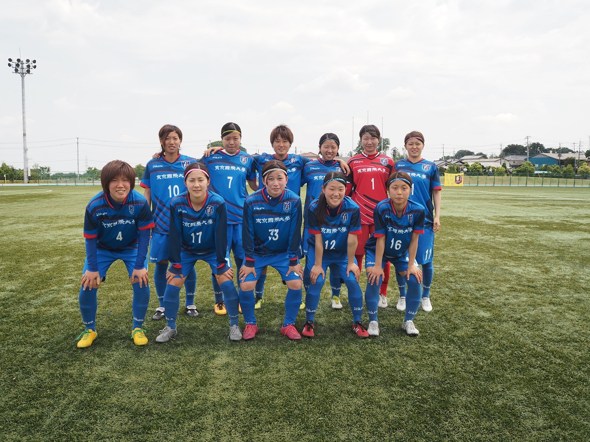 女子サッカー 関東女子サッカーリーグ Vs 慶應義塾大学 ニュース 女子サッカー部 東京国際大学