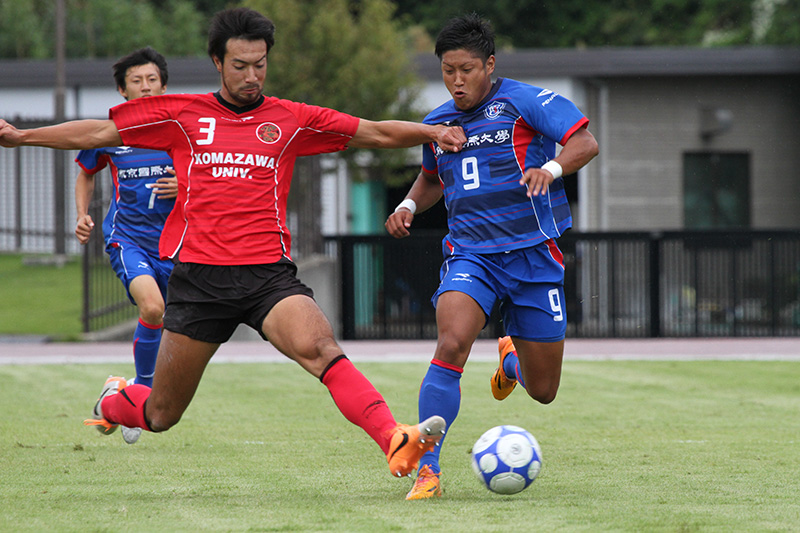 サッカー 関東大学サッカーリーグ 先制するも逆転負け Vs 駒澤大学 ニュース サッカー部 東京国際大学