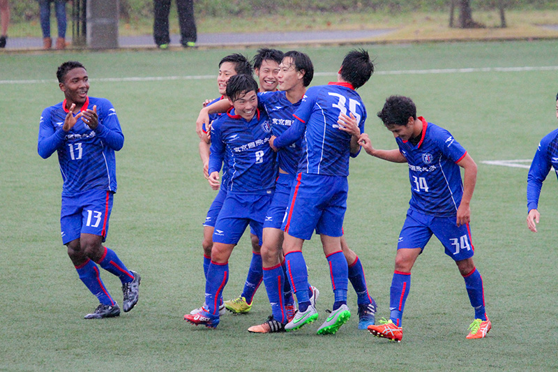 サッカー 関東大学サッカーリーグ 第22節 Vs 青山学院大学 ニュース サッカー部 東京国際大学