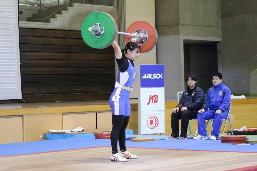 日本新記録を樹立した安部選手