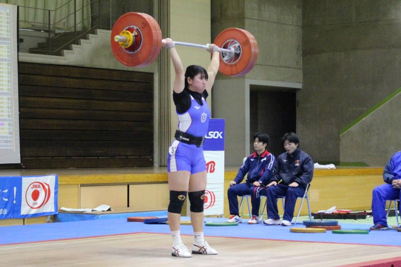 大学新記録を樹立した瀨川選手