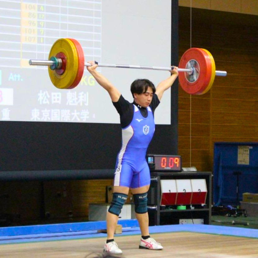 松田 魁利選手の試技