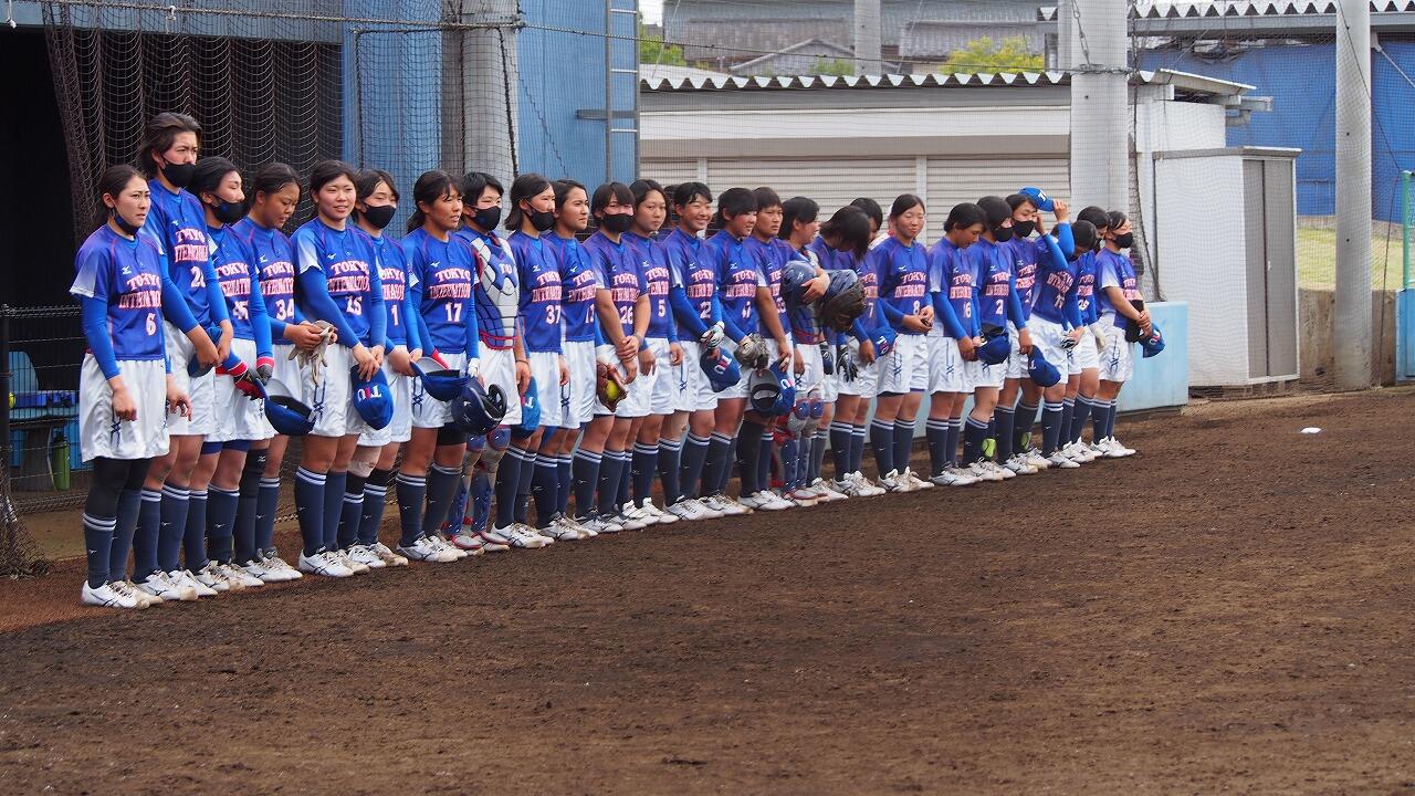 2021年度女子ソフトボール部関東学生春季リーグ戦　-女子ソフトボール部-